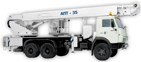 Автовышка АПТ-35, 35 м