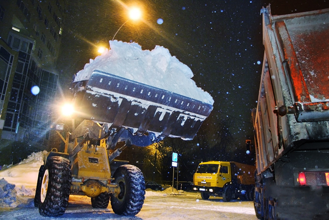 Вывоз снега