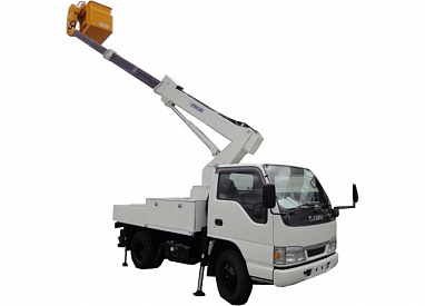Автовышка Isuzu Aichi SK-10B, 10 м